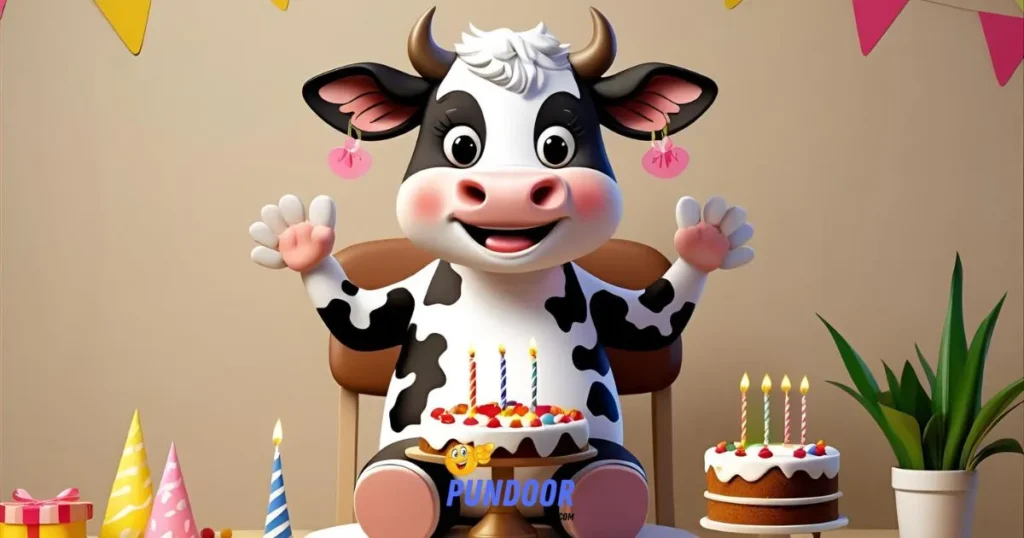 Cow Birthday Puns 
