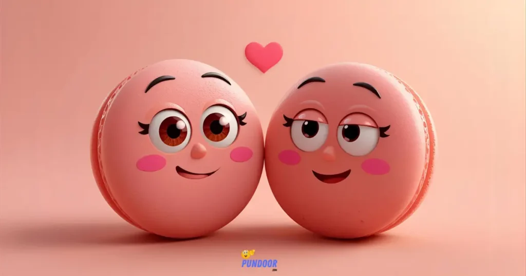 Romantic Macaron Puns