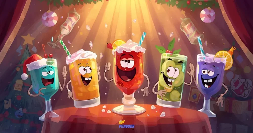 Christmas Drink Puns One-Liners