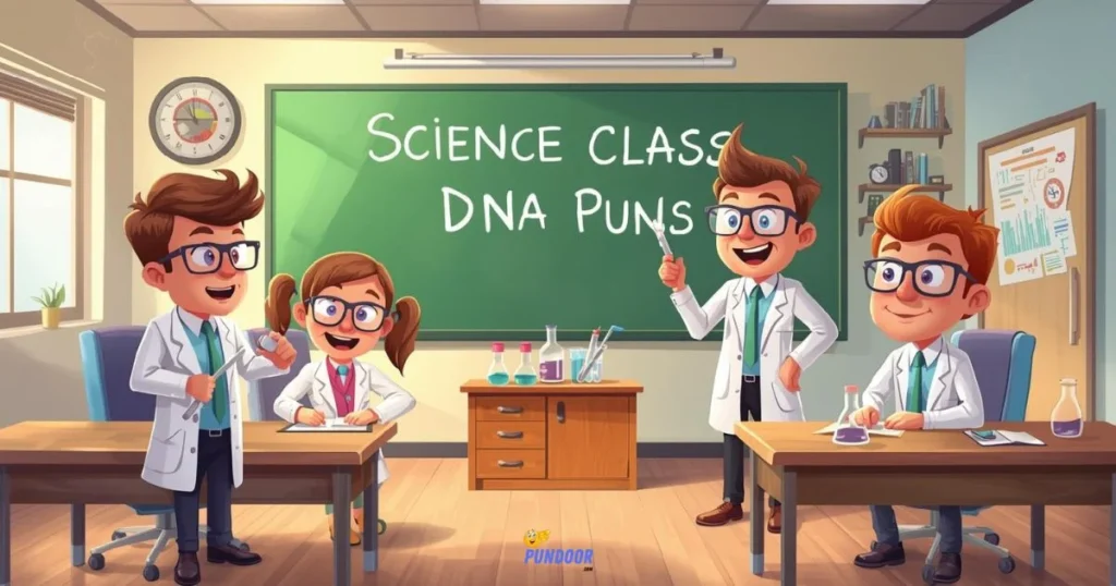 Science Class Dna Puns