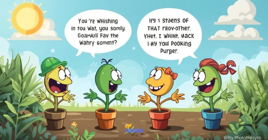 Witty Photosynthesis Wordplay