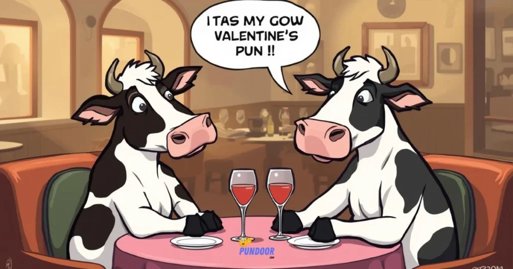 Cow Love Puns For Valentines Day