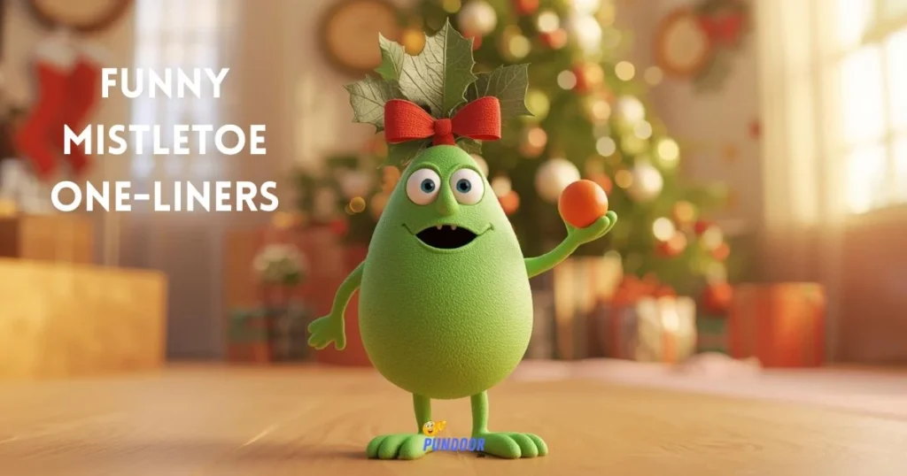 Funny Mistletoe One Liners