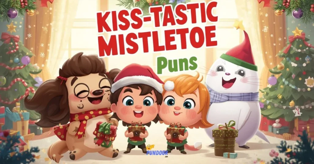 Kiss Tastic Mistletoe Puns