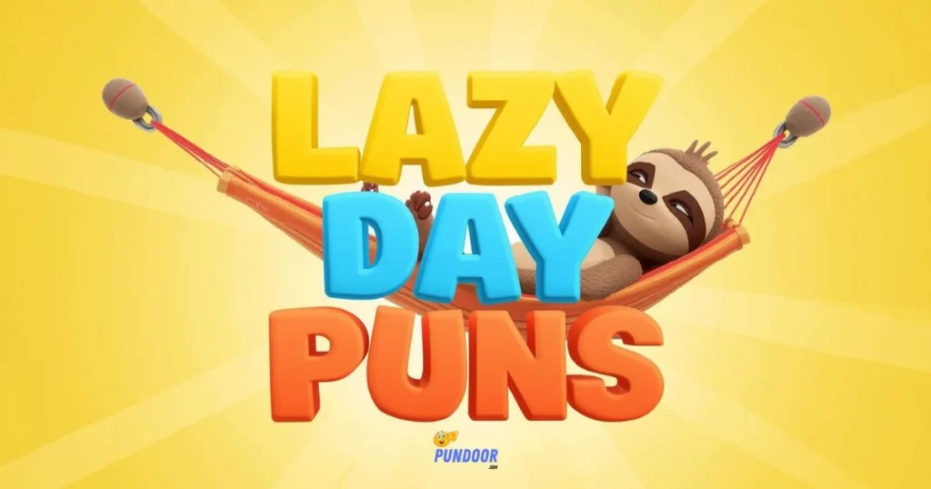 Lazy Day Puns