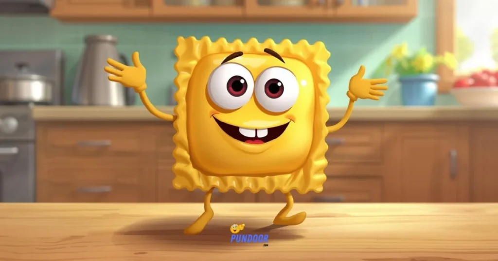 Pasta Puns Ravioli
