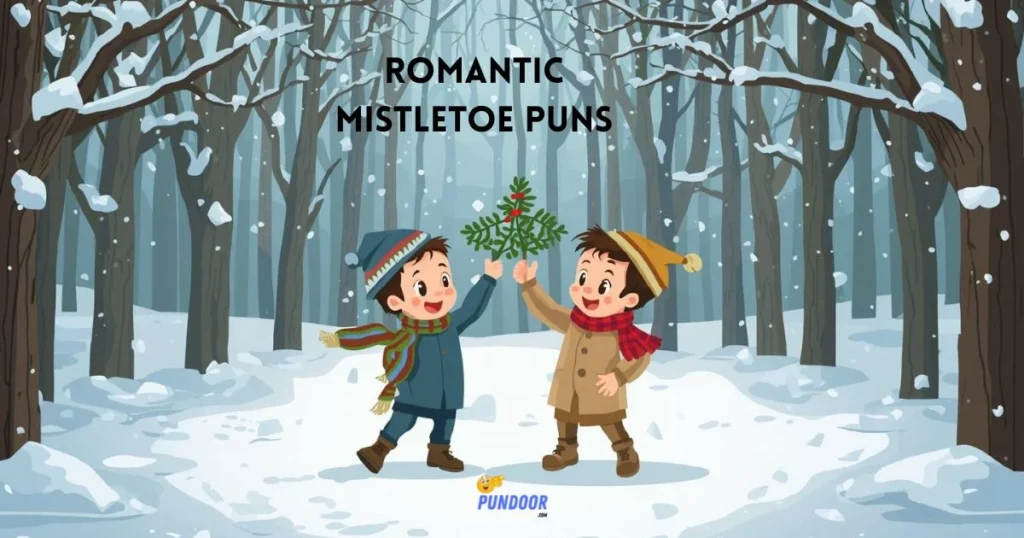 Romantic Mistletoe Puns