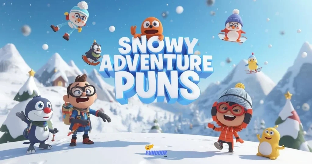 Snowy Adventure Puns