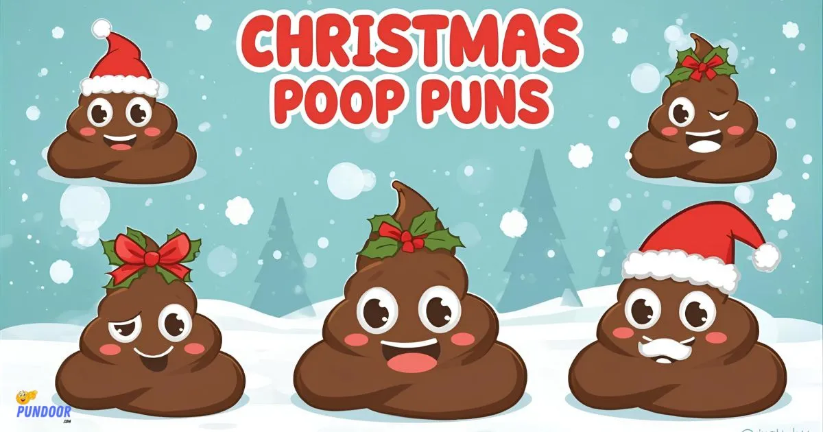 Christmas Poop Puns