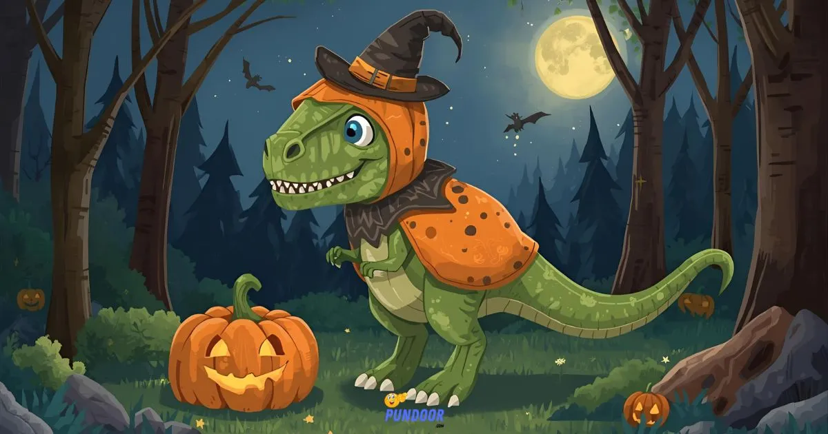 Halloween Dinosaur Puns
