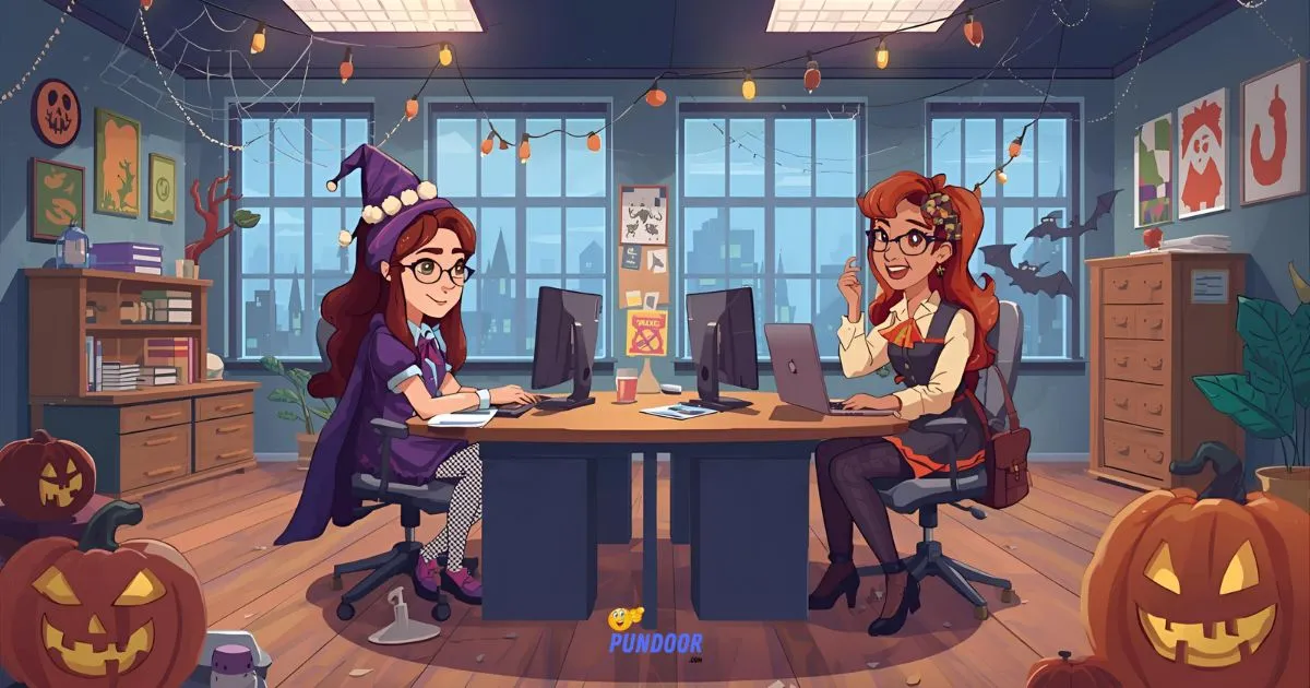 Office Halloween Puns