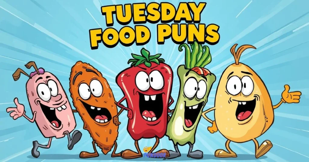 Tuesday Food Puns