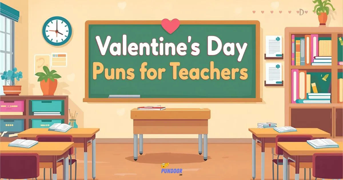 Valentine’s Day Puns for Teachers