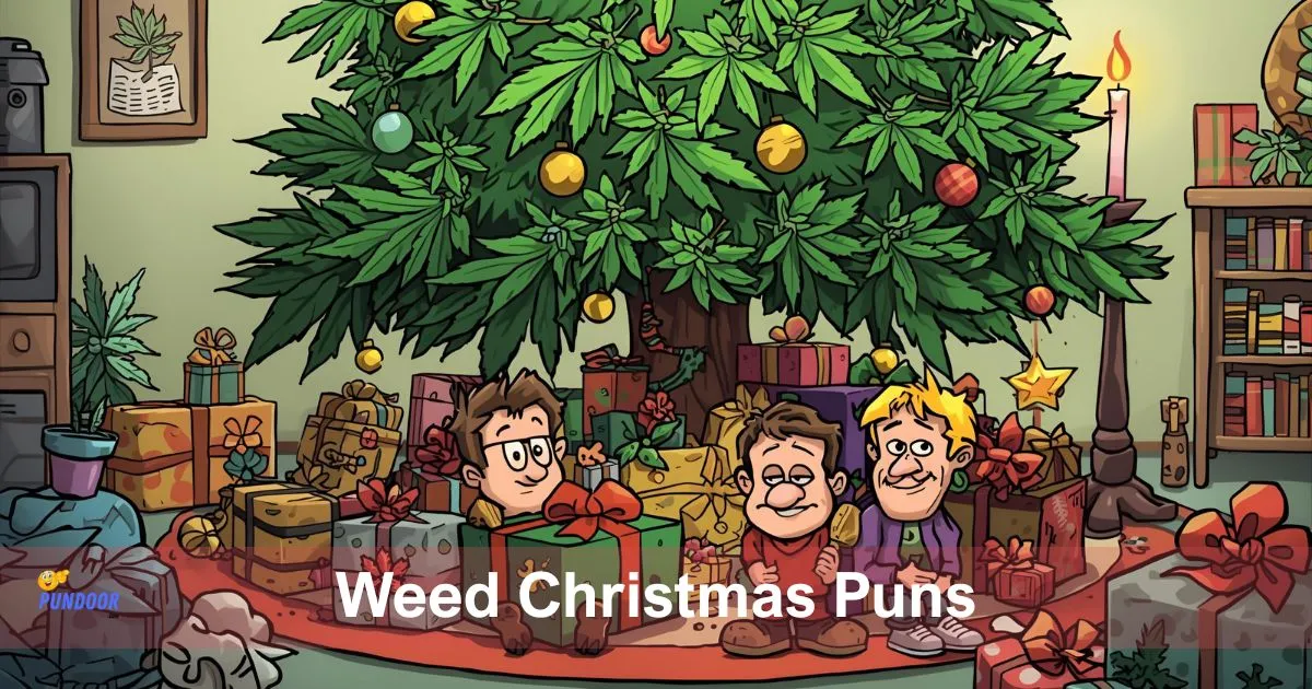 Weed Christmas Puns