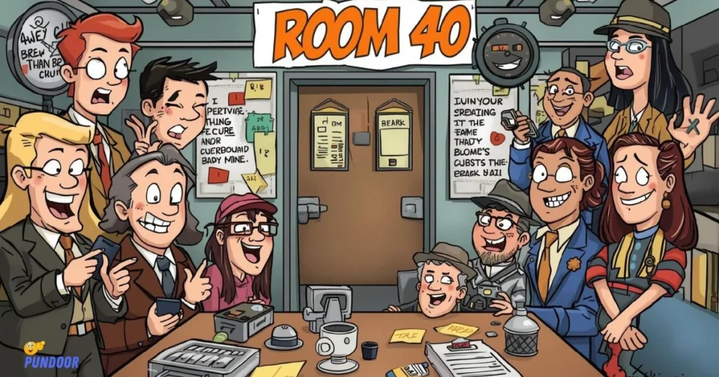 Room 40 Joke Explained