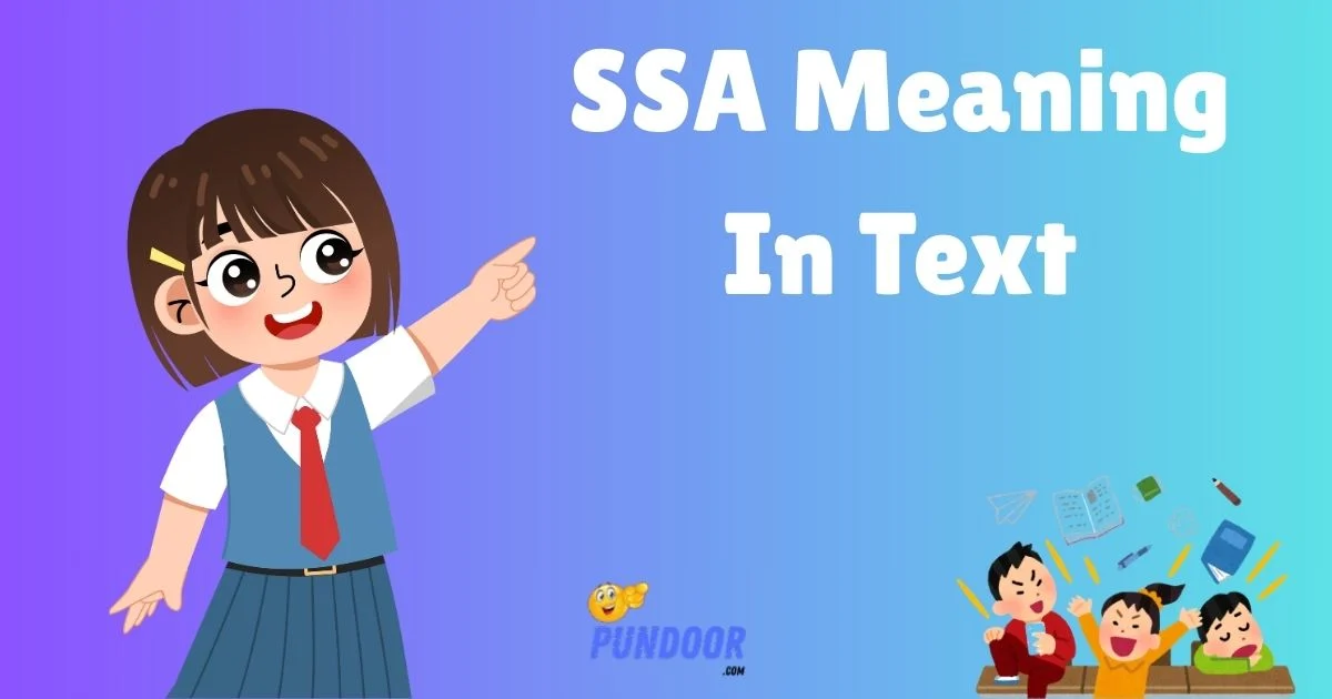 Ssa Meaning In Text