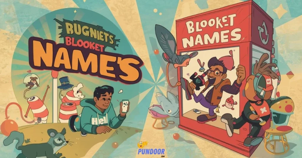 Clever Blooket Name Puns