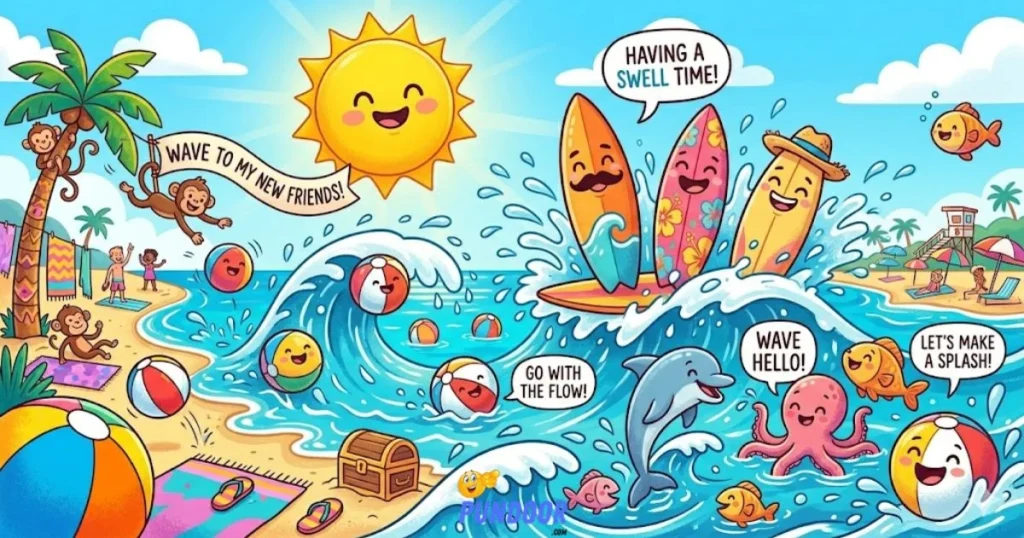 Water And Wave Play Puns