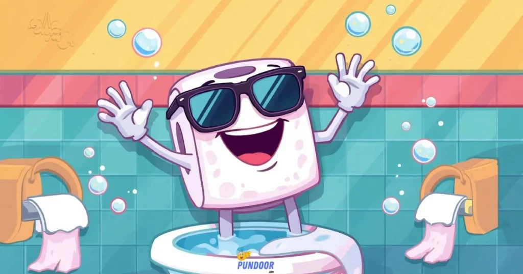 Funny Toilet Paper Puns Captions