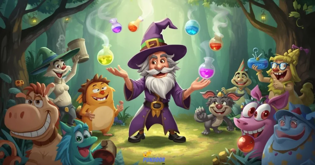 Funny Wizard Puns Captions
